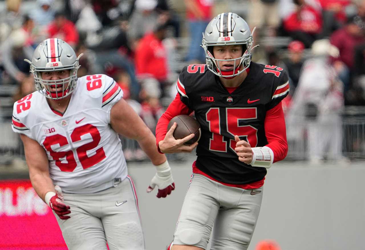 Dad of Ohio State QB Devin Brown's has jokes... at son's expense