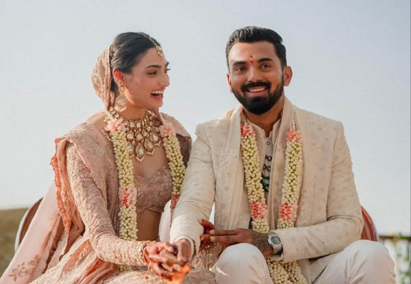 KL Rahul ties the knot with Athiya Shetty in a private ceremony