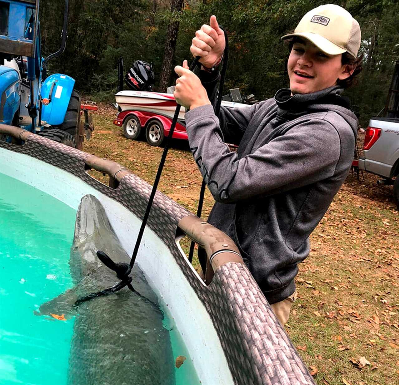 giant gator gar alabama record 3