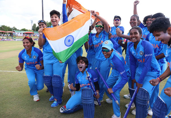 India U19 women team beat England U19 by 7 wickets to lift inaugural ICC U19 Women’s T20 World Cup