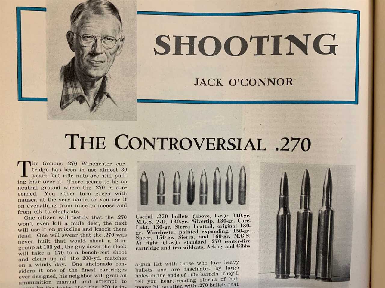 O'Connor shooting column
