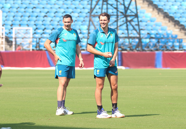 Pat Cummins led Australia team trains at VCA stadium ahead of first test against India in Nagpur | In Pics
