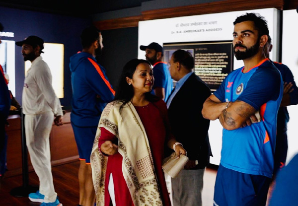 Team India visits Pradhanmantri Sangrahalaya after second test win against Australia in Delhi | Watch Video