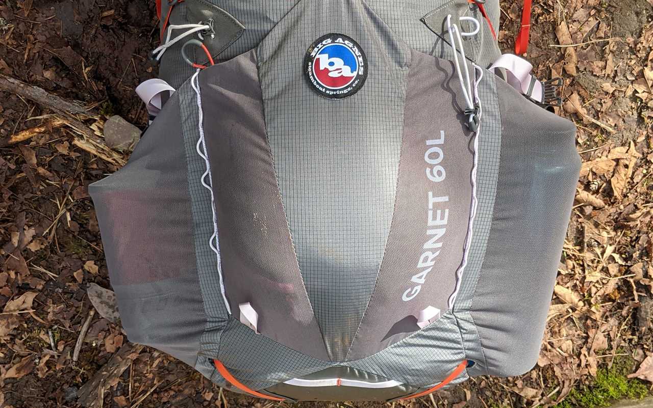 The front pocket (also called the shove-it pocket) had less stretch than other backpacking backpacks, but is still big enough to hold any layers you might discard throughout the day 