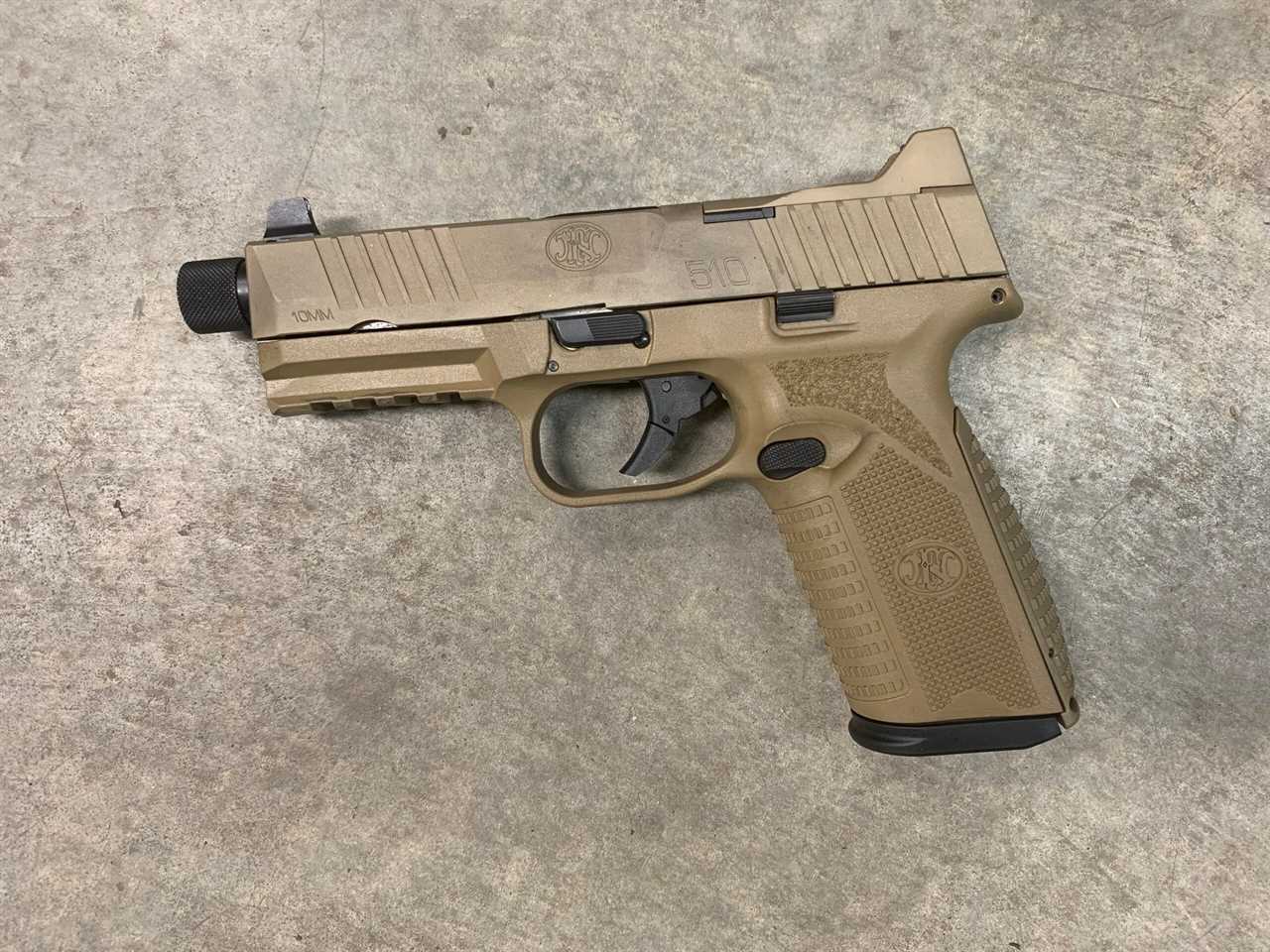 FN 510 10mm pistol