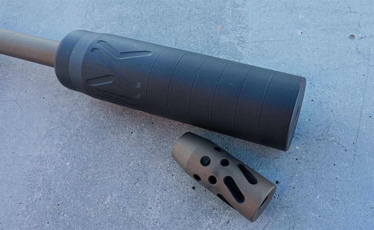 Banish Backcountry suppressor and muzzle brake