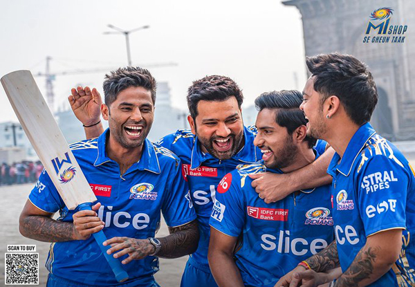 Mumbai Indians unveil new jersey for IPL 2023 season