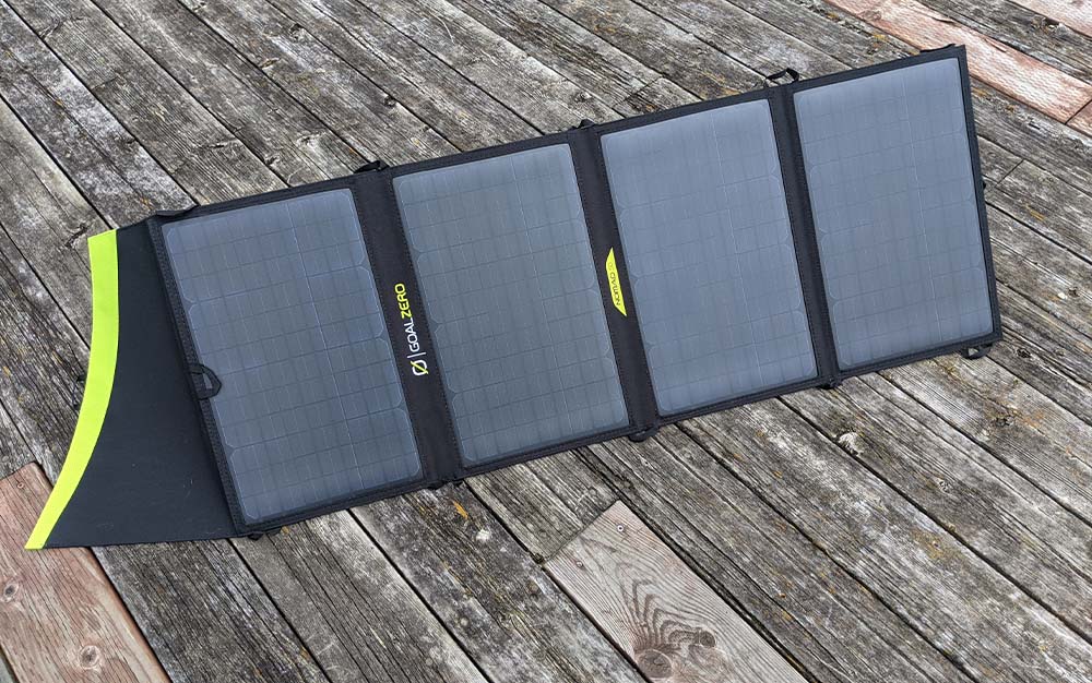 Goal Zero solar panel