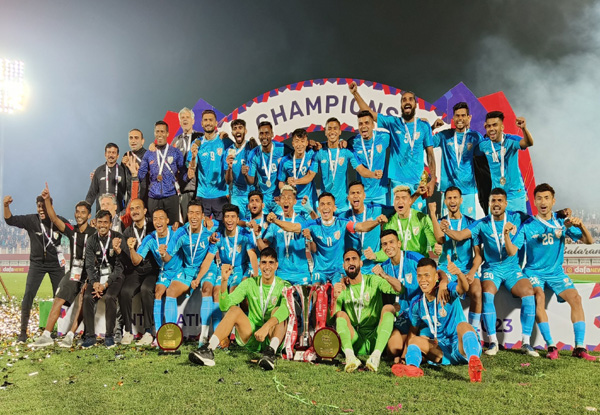 Tri Nation Tournament: Sandesh and Sunil scores as India beat Kyrgyz Republic 2-0 in the final