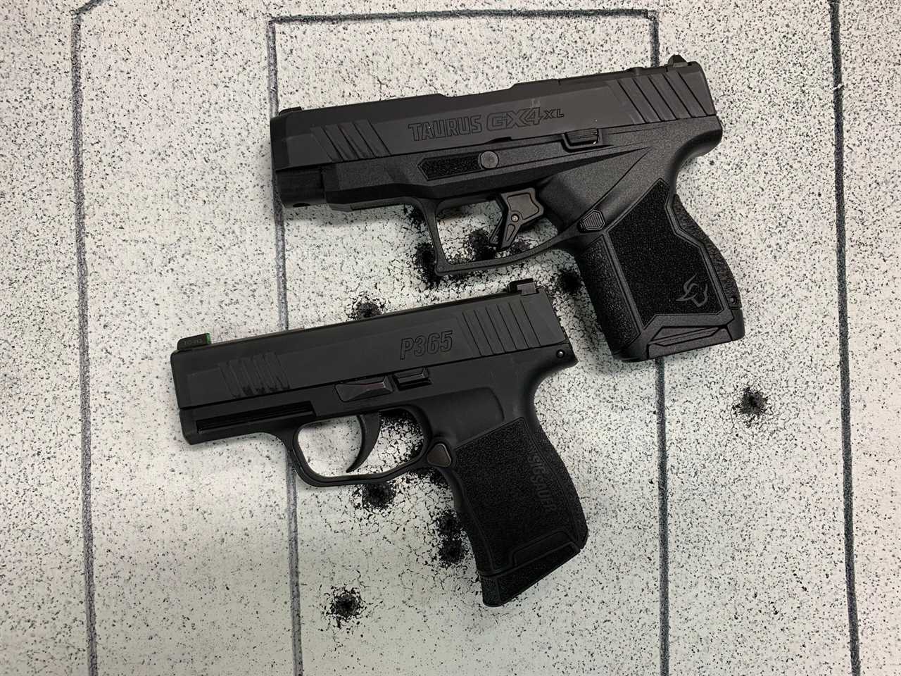 taurus gx4xl and sig p365