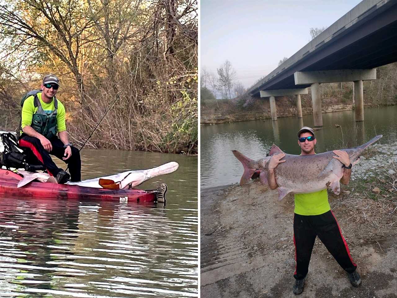 kayak paddlefish arkansas