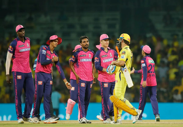 IPL 2023: Rajasthan Royals beat Chennai Super Kings by 3 run in a thriller at Chepauk