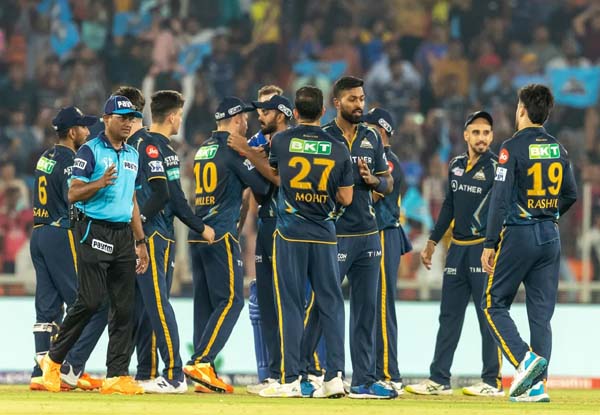 IPL 2023: Gujarat Titans register convincing 55 run win over Mumbai Indians