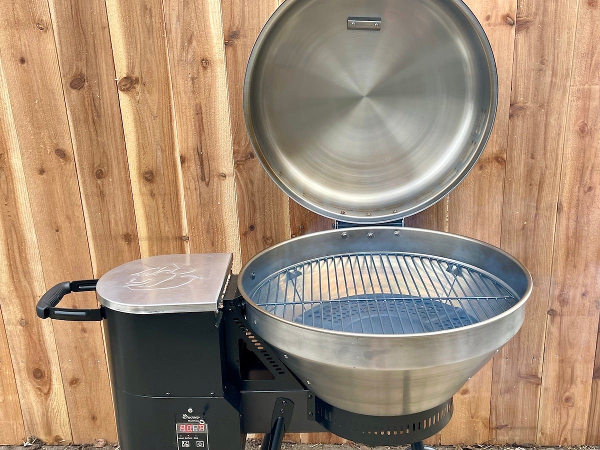 A silver best pellet smoker