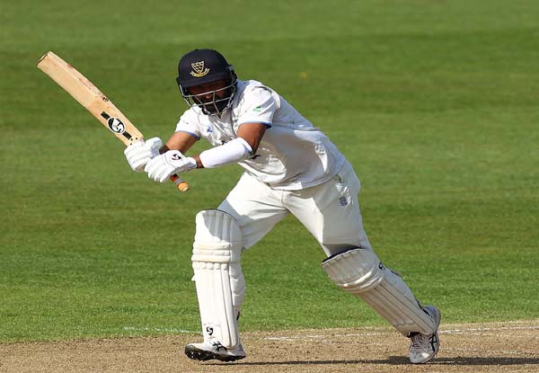 Cheteshwar Pujara smashes second hundred for Sussex in County Championships