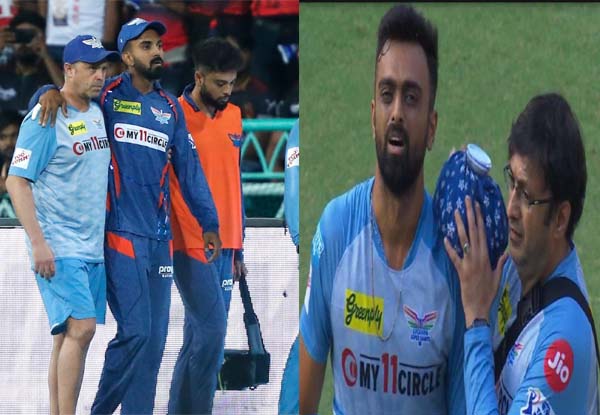 IPL 2023: Huge setback for LSG as KL Rahul suffers hamstring injury; Jaydev Unadkat too gets injured in bizarre fashion