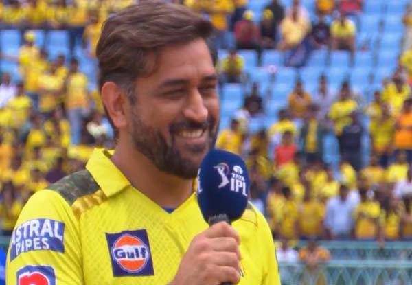 “Well you’ve decided it’s my last.”: MS Dhoni quashes rumours about retirement after this season | IPL 2023