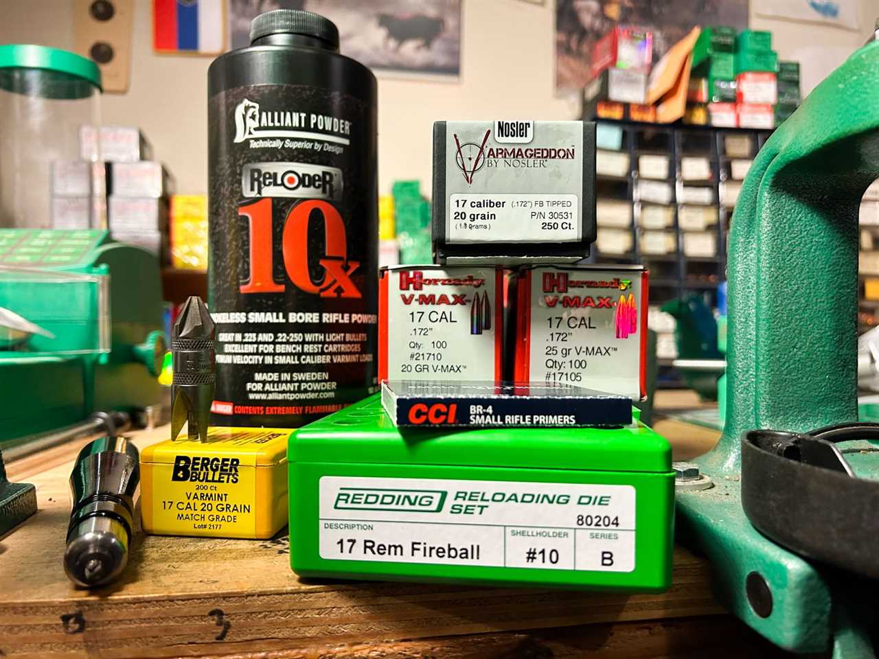 Reloading the .17 Remington Fireball