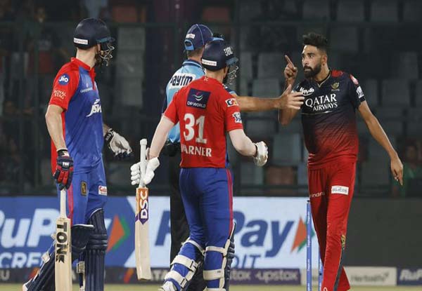 IPL 2023: Mohammed Siraj tries to be over-agrressive with Delhi Capitals’ Phil Salt | Video