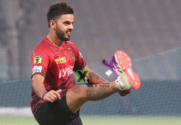 In Pics: Moments from the practice session of KKR and PBKS at Eden Gardens