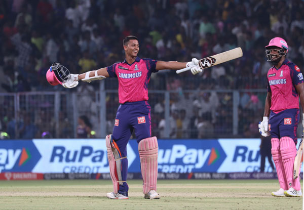 IPL 2023: Yashasvi & Yuzvendra star as Rajasthan Royals thrash KKR by 9 wickets at Eden Gardens