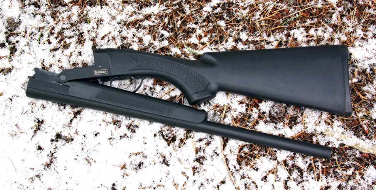 The TriStar folding survival shotgun.