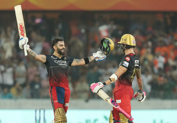 IPL 2023: Virat Kohli smashed record sixth hundred as RCB beat SRH by 8 wickets to stay in PlayOffs race