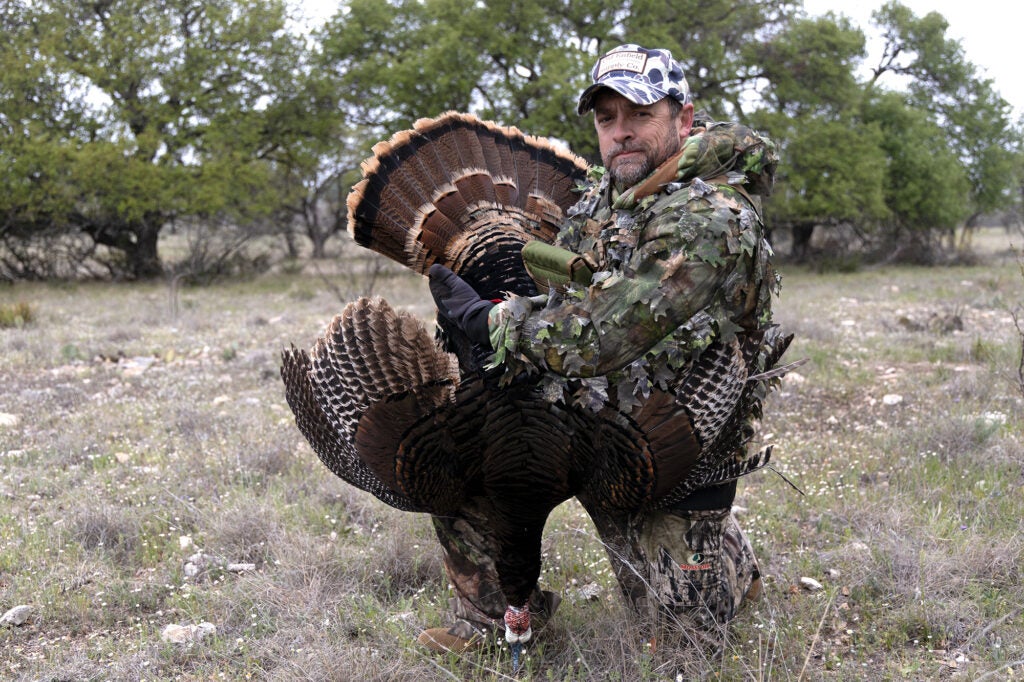 A USMC turkey hunt for four veterans in Texas.