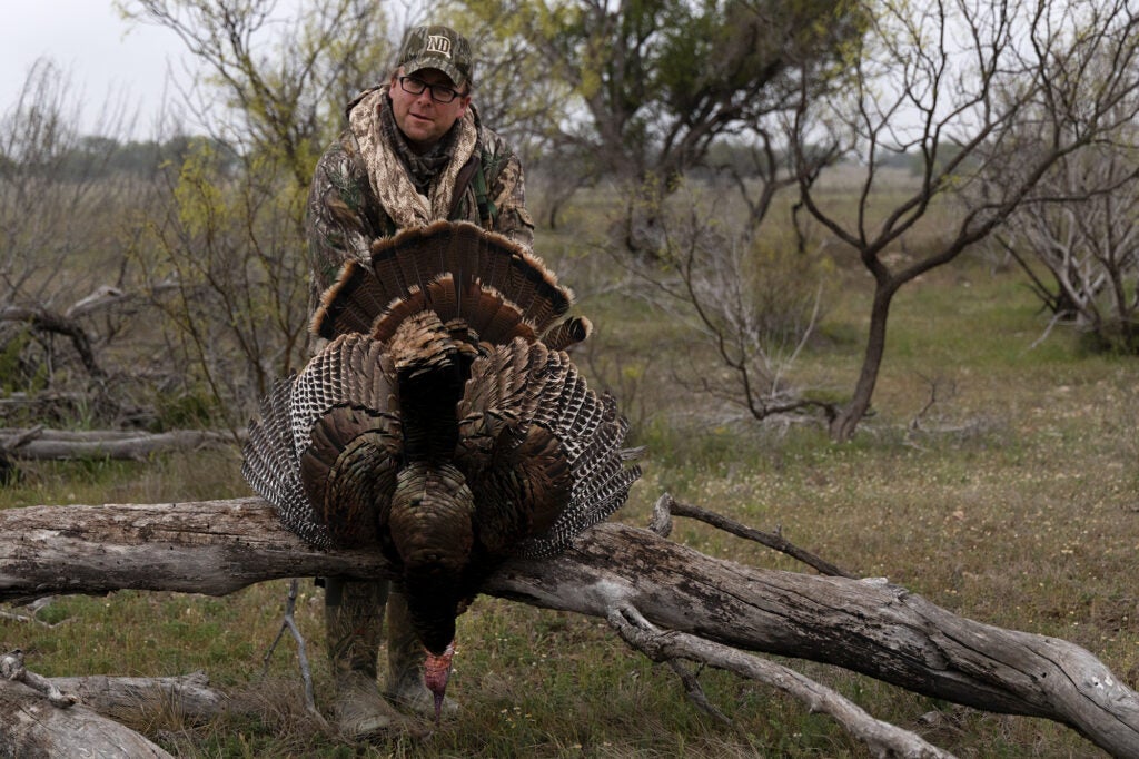 Four USMC turkey hunters met up for a Texas Rio hunt.