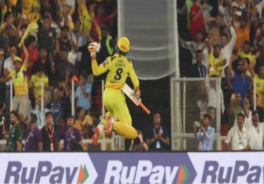 IPL 2023: Ravindra Jadeja hit a six and four of last two balls to help CSK beat GT by 5 wickets to win 5th title