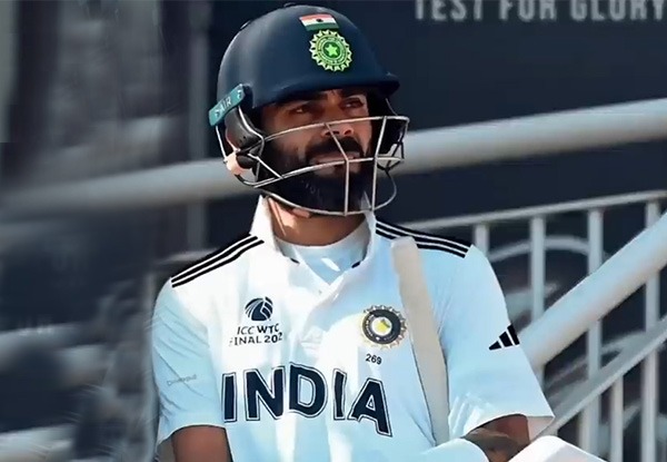 WTC Final 2023: Did Virat Kohli sport the new adidas test jersey of Indian team?