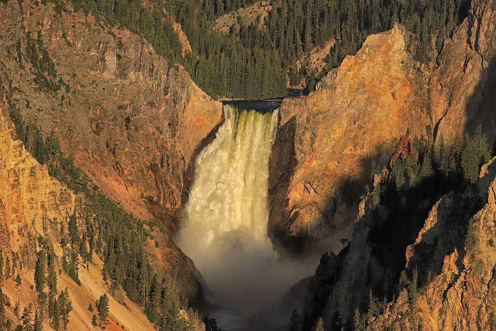 Photo of a waterfall