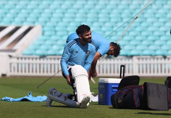 Focus on Virat Kohli as Team India practice at the Oval two days ahead of WTC Final | WTC Final 2023