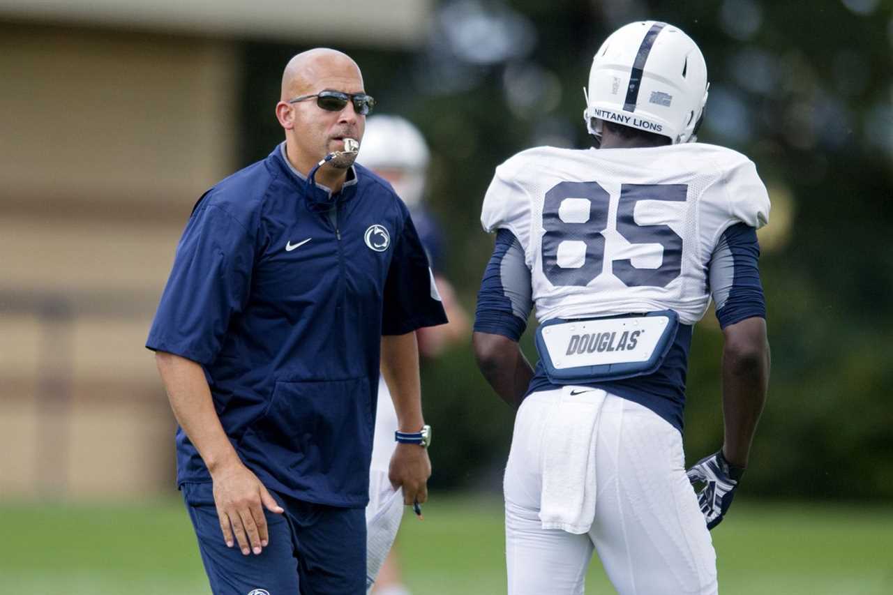 Penn State practice