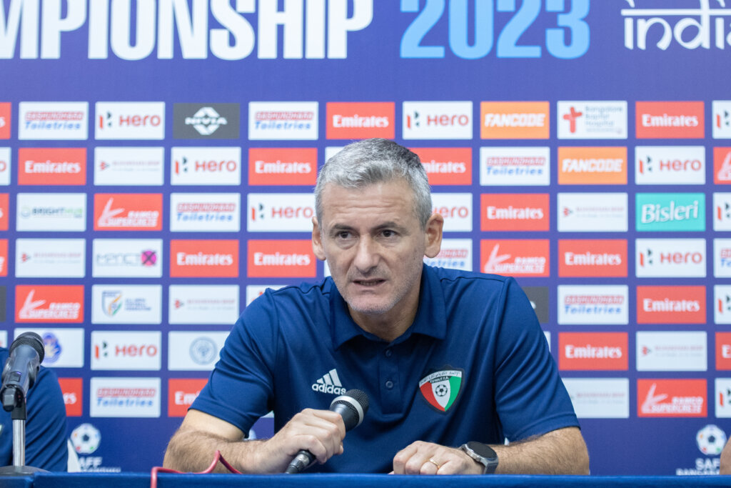 SAFF Championship: Kuwait coach Bento upbeat ahead of crucial clash against India