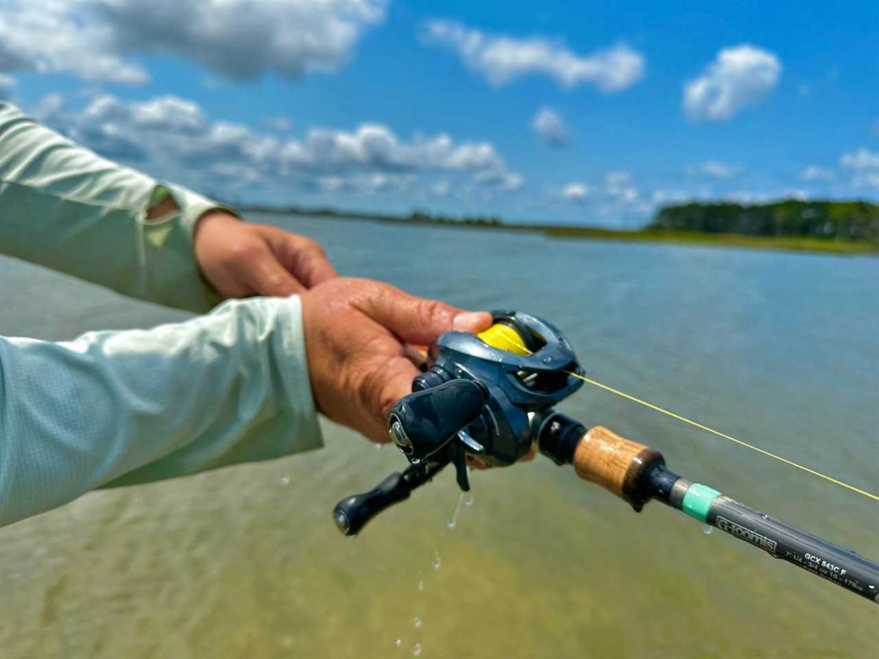 Casting on of the best saltwater baitcasting reels