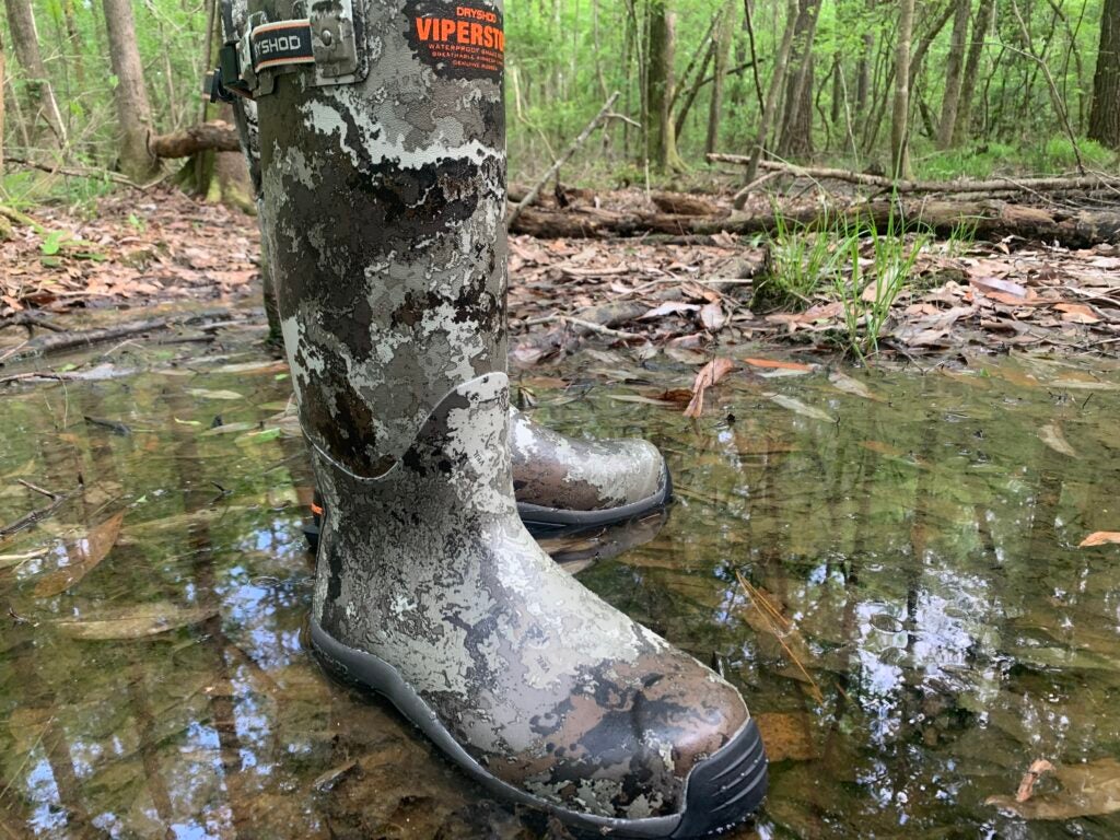 The Dryshod Viperstops are Outdoor Life's pick for best snake boot.