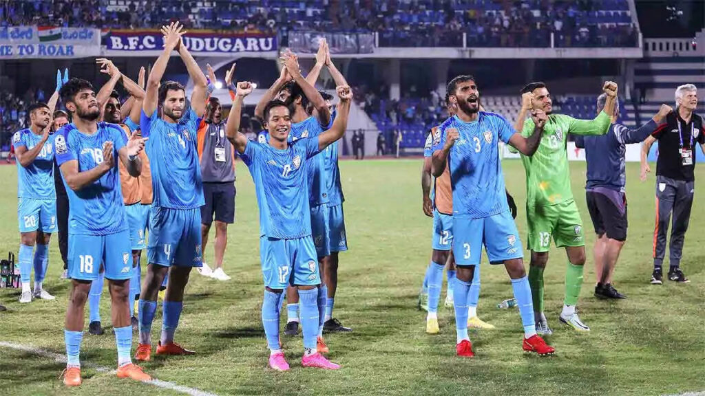 SAFF 2023 : Head coach Mahesh Gawli pleased on India’s heroic win against Lebanon