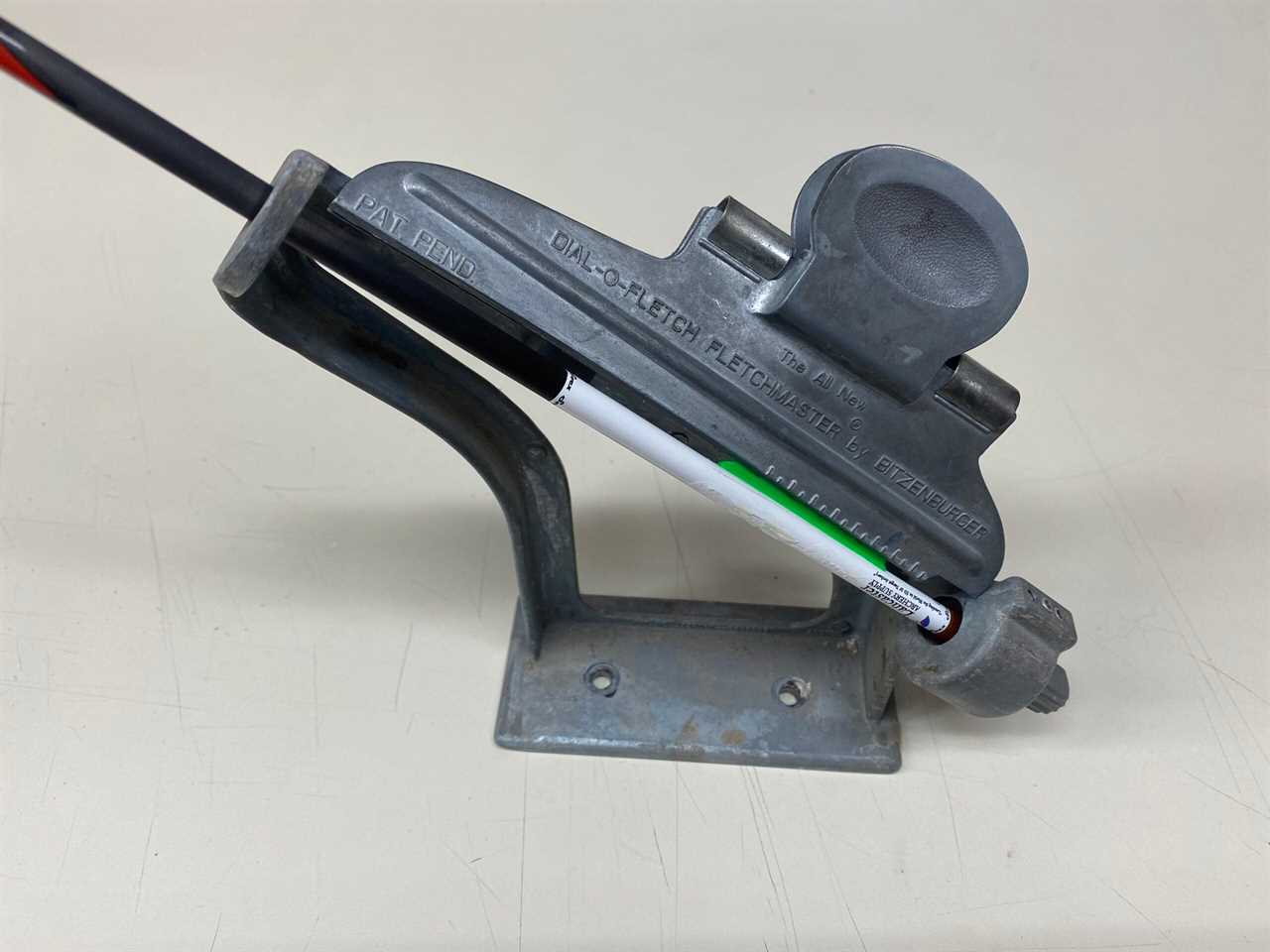 We tested the Bitz fletching jig.