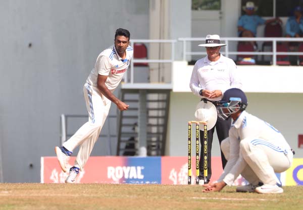 Ashwin, Jaiswal shine as India thrash West Indies by an innings and 141 runs in first test | WIvsIND