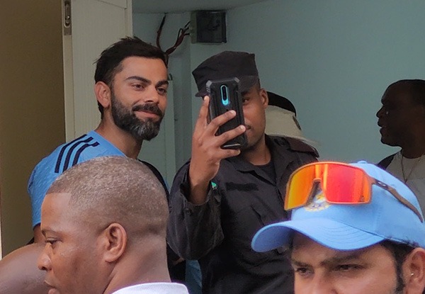 When local Dominicans had a fan-boy moment with Virat Kohli