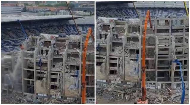 FC Barcelona’s iconic Camp Nou undergoes demolition for renovation