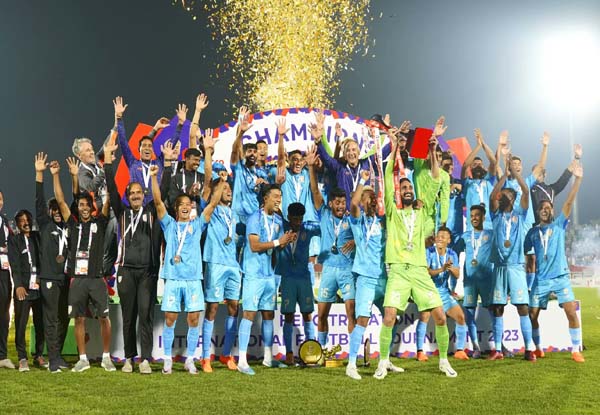 SAFF Championship Final 2023: India beat Kuwait 5-4 on penalties to emerge as champions