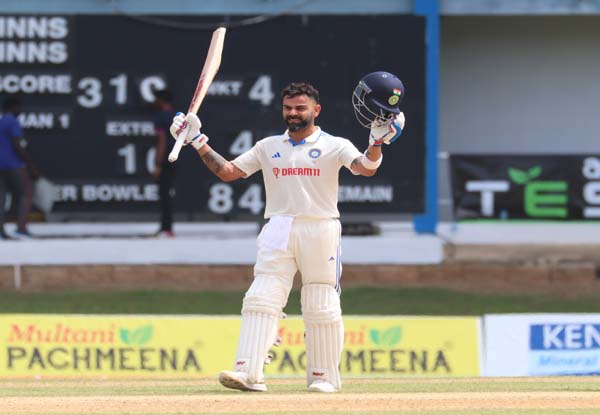 Virat Kohli scores 29th test ton in his 500th International match at Queens Park Oval | WIvsIND