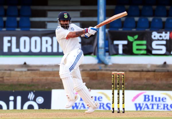 IND vs WI 2nd Test: Kohli & Jadeja unbeaten partnership see India end Day 1 on a strong position