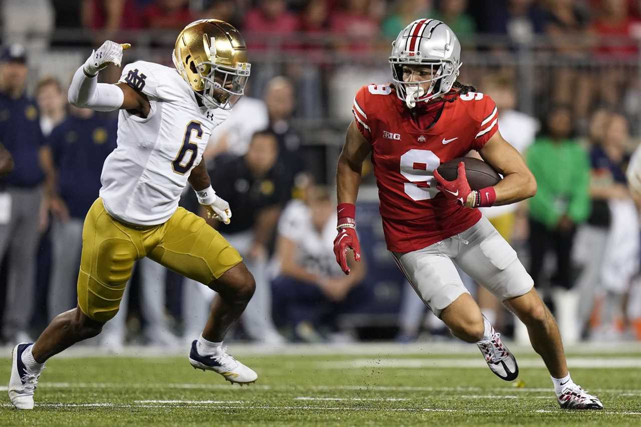 NCAA Football: Notre Dame at Ohio State