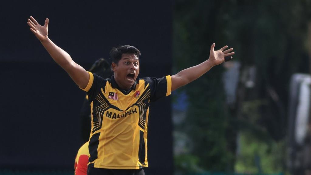 Syazrul Idrus creates T20 World Record: Mindblowing figures against China!
