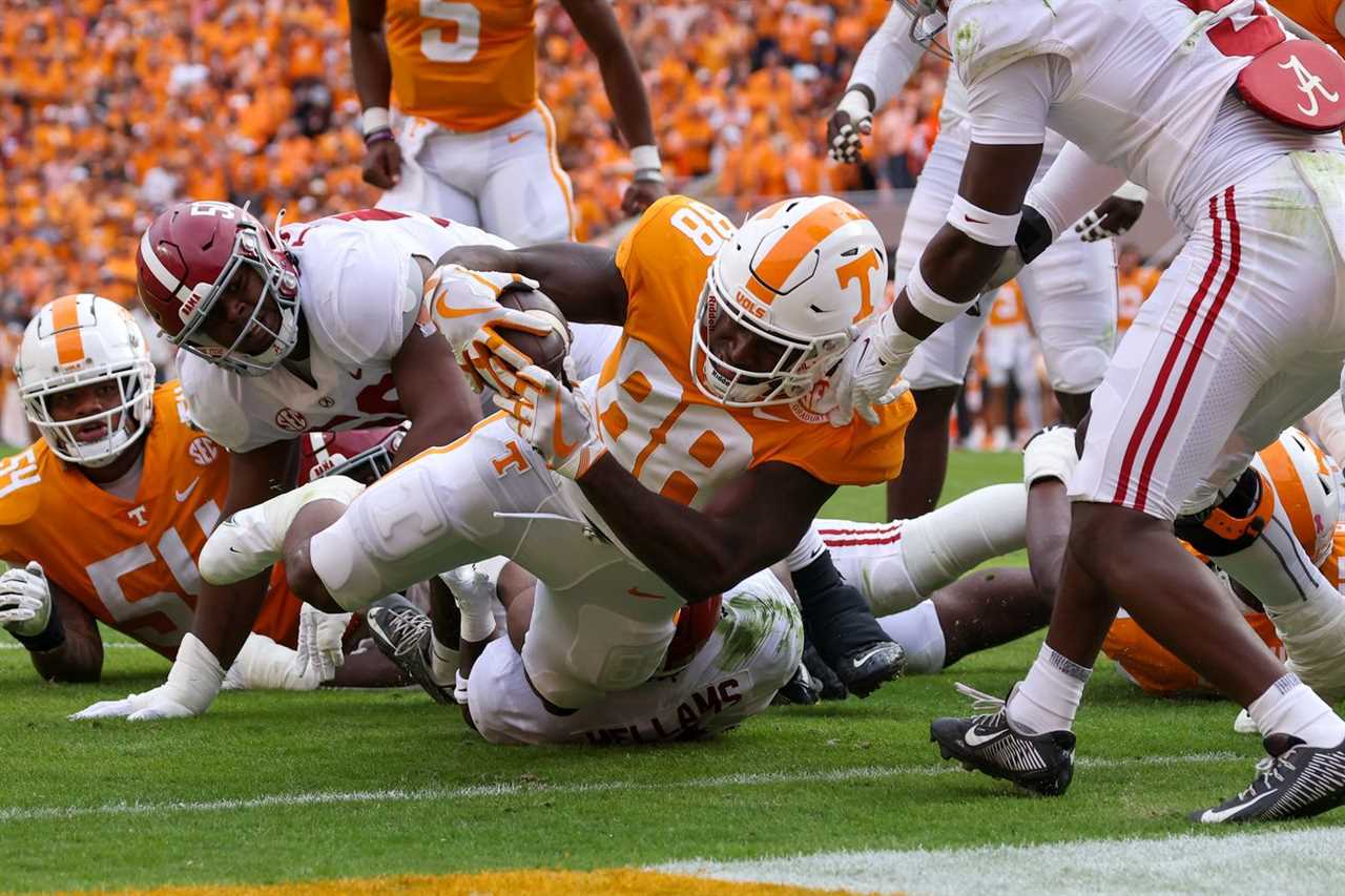 NCAA Football: Alabama at Tennessee