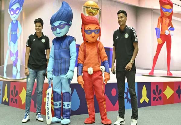 ICC launch mascot duo for World Cup 2023