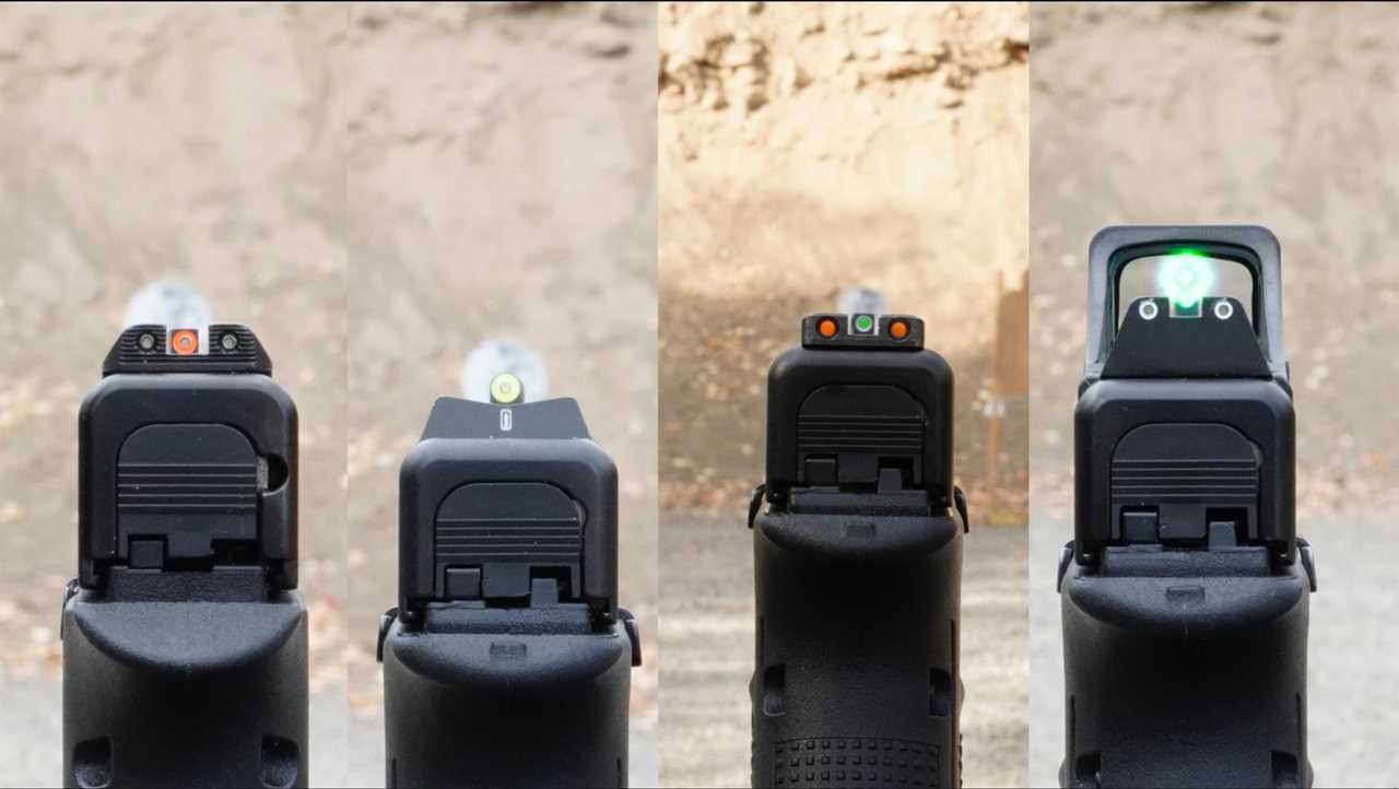 The best glock sights compared.